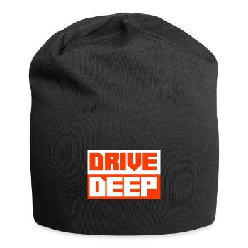 Lowered Tuning Car - Jersey Beanie - black - Front