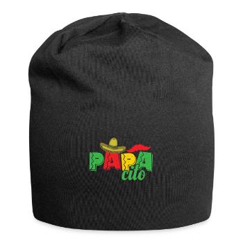 Papacito Holiday Mexico America USA - Jersey Beanie - black - Front