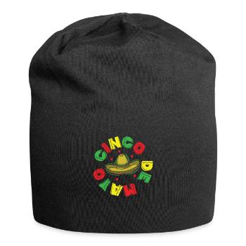 Cinco de Mayo May Mexico Holiday USA - Jersey Beanie - black - Front
