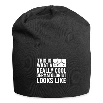 Dermatology Skin Care Skin Medicine Disease - Jersey Beanie - black - Front