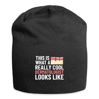 Dermatology Skin Care Skin Medicine Disease - Jersey Beanie - black - Front