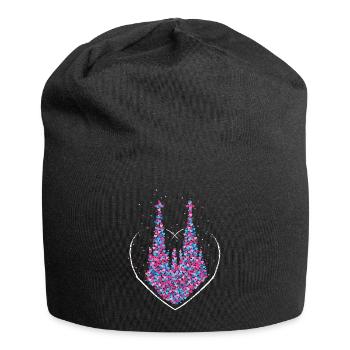 Cologne Cologne Cathedral Carnival Carnival Costume Replacement - Jersey Beanie - black - Front
