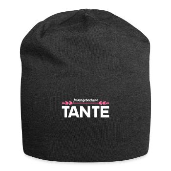 stolze frischgebackene Tante Nichte - Jersey-Beanie - Anthrazit - Vorne