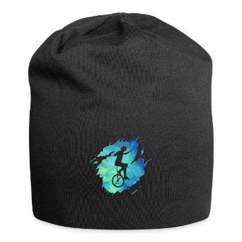 Unicycle - Jersey Beanie - black - Front