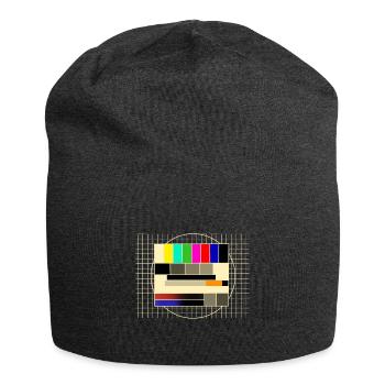 Tester la pause de transmission d’images - Bonnet en jersey - charbon - Devant