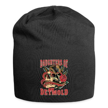 Detmold Frau Geschenk daughters of Detmold Frauen - Jersey-Beanie - Schwarz - Vorne