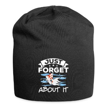 Oubliez simplement la pisciculture aquariophile G - Bonnet en jersey - noir - Devant