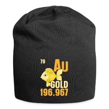 Goldfish Underwater Fish Aquarist Fishing - Jersey Beanie - black - Front