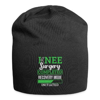 Knee Surgery Completed Knee Replacement - Jersey Beanie - black - Front