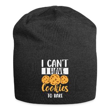 Baking Cake Baker Confectioner - Jersey Beanie - charcoal grey - Front