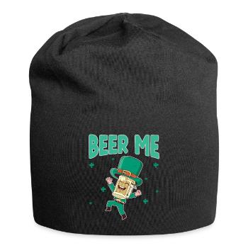 Fête irlandaise de la Saint-Patrick - Bonnet en jersey - noir - Devant