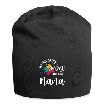Tshirt autistique Autimus Cadeau Asperger Enfants - Bonnet en jersey - noir - Devant
