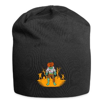 Halloween Gift Killer Skeleton Killer Horror - Jersey Beanie - black - Front