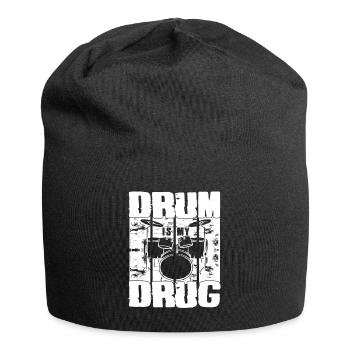 Drum Is My Drug Drum Set For Percussionists Gifts - Jersey-Beanie - Schwarz - Vorne