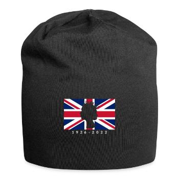 RIP Queen UK Flagge - Jersey-Beanie - Schwarz - Vorne