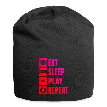 Volleyball player Volleyball Volleyball player - Jersey Beanie - black - Front