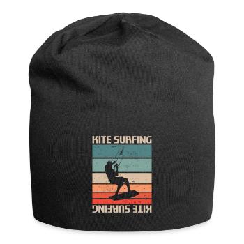 Rétro Vintage Classic Kite Surf Surf Surfer - Bonnet en jersey - noir - Devant