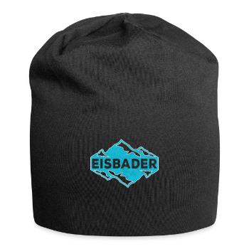 Eisbader Eisbaden Winterbad Eis schwimmer Kältebad - Jersey-Beanie - Schwarz - Vorne