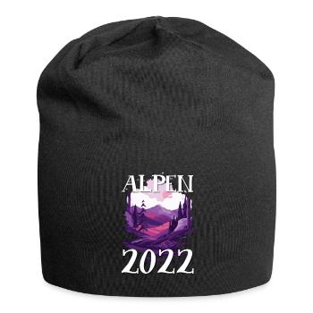 Alpes 2022 - Bonnet en jersey - noir - Devant
