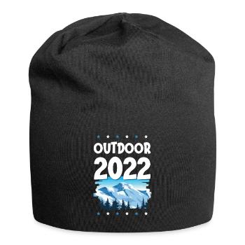 Outdoor 2022 - Jersey Beanie - black - Front