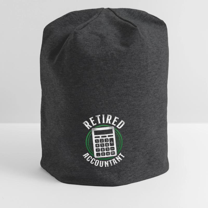 Comptable Comptable Comptable Comptabilité Bonnet en jersey
