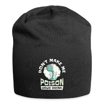 Aqua Tofana Skull Poison Crime Fan Drink Poison - Jersey Beanie - black - Front