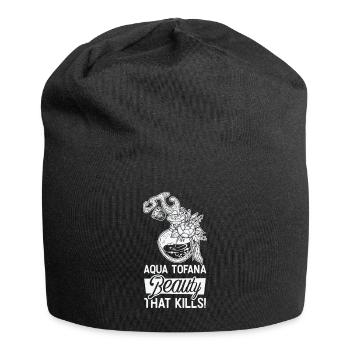 Aqua Tofana Conspiracy Theorist Poison Bottle - Jersey Beanie - black - Front