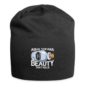 Aqua Tofana Conspiracy Theorist Poison Bottle - Jersey Beanie - black - Front