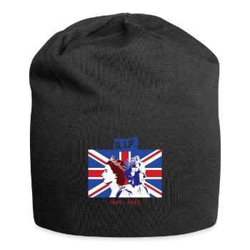 RIP - La reine Elizabeth II - La fin d’une époque - Bonnet en jersey - noir - Devant
