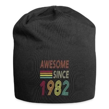 Awesome since 1982 - Jersey-Beanie - Schwarz - Vorne