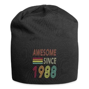 Génial depuis 1988 - Bonnet en jersey - noir - Devant