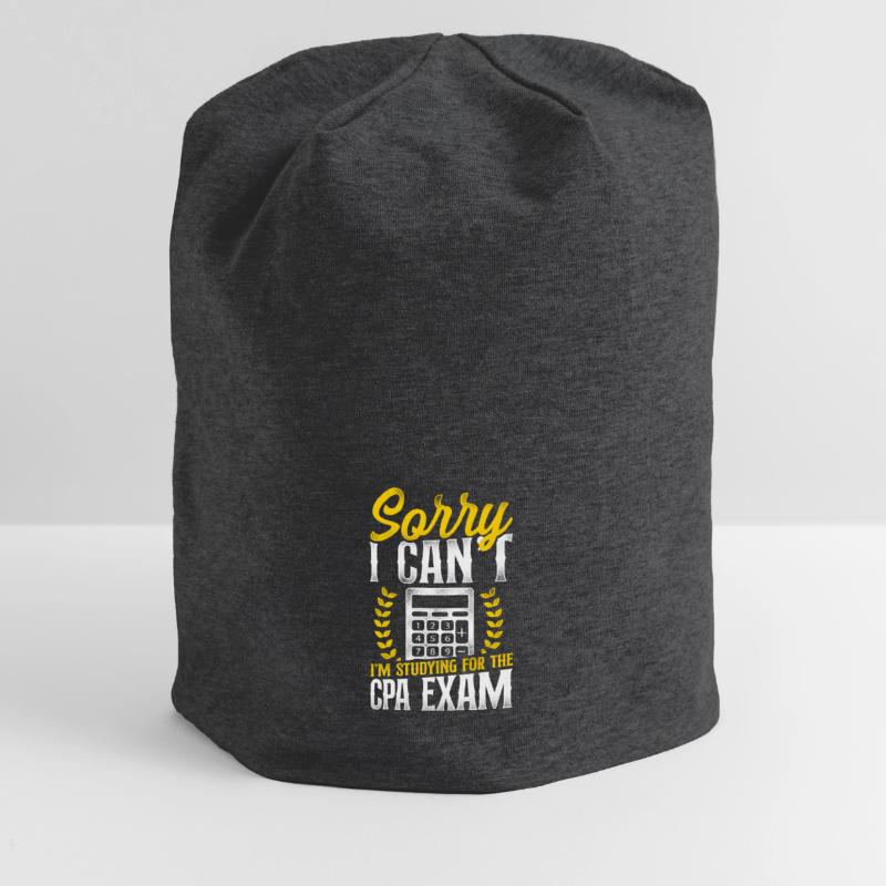 Comptable Comptable Comptable Comptabilité Bonnet en jersey