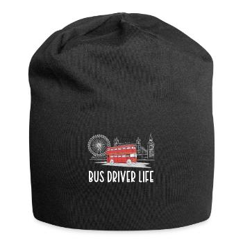 Life of a Bus Driver Bus Driving Bus Bus Driver - Jersey Beanie - black - Front