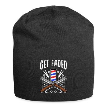 Obtenez Faded Barber - Bonnet en jersey - charbon - Devant