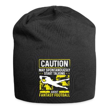 Fantasy Football Player talk Fantasy Football - Jersey Beanie - black - Front