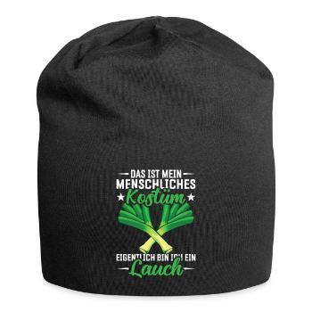 Lauch Kostüm Bodybuilding Satire Gym Jga - Jersey-Beanie - Schwarz - Vorne