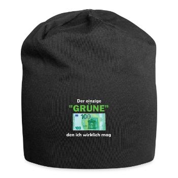 Der einzige Grüne den ich wirklich mag - Jersey-Beanie - Schwarz - Vorne