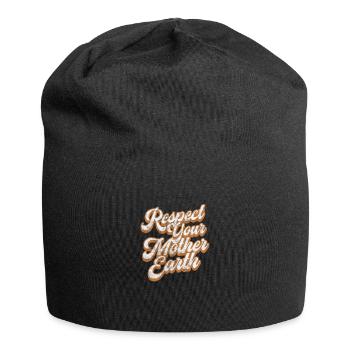 Hippie - Jersey-Beanie - Schwarz - Vorne