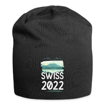 Swiss 2022 - Jersey-Beanie - Schwarz - Vorne