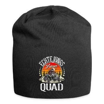 Quad ATV Offroad Quadfahrer - Jersey-Beanie - Schwarz - Vorne
