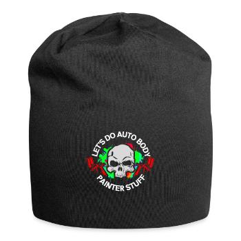 Lackierer | Fahrzeuglackierer Airbrush Geschenk - Jersey-Beanie - Schwarz - Vorne