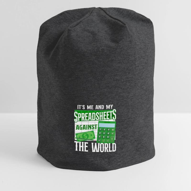 Comptable Comptable Comptable Comptabilité Bonnet en jersey