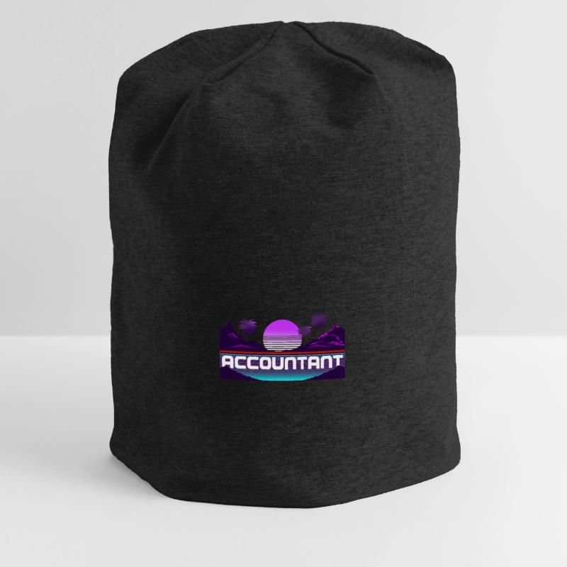 Comptable Comptable Comptable Comptabilité Bonnet en jersey