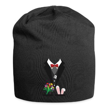 Drôle de costume de magicien pour Halloween - Bonnet en jersey - noir - Devant