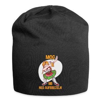 Trachten München Dirndl - Jersey-Beanie - Schwarz - Vorne