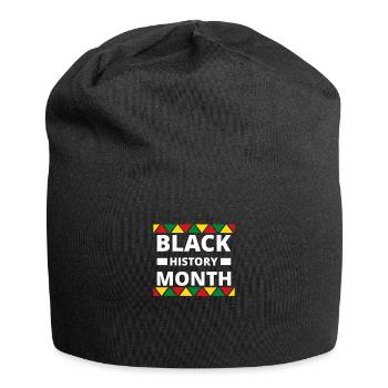 Histoire des Noirs - Bonnet en jersey - noir - Devant