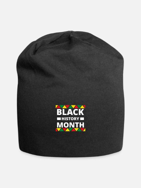 Black History - Jersey-Beanie - Schwarz