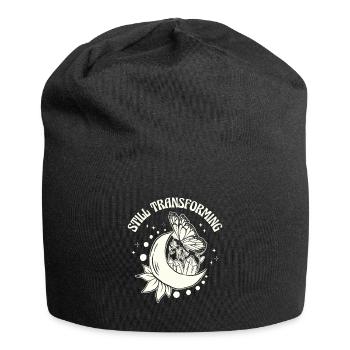 Himmlischer Schmetterling Transforming Galaxy - Jersey-Beanie - Schwarz - Vorne