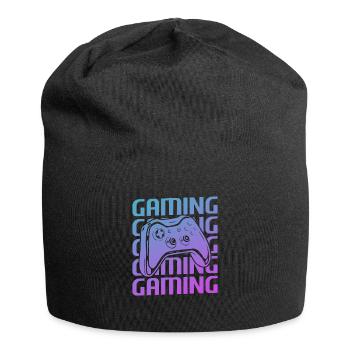 Retro Vintage Classic Gaming Video Game Gamer - Jersey Beanie - black - Front