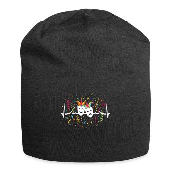 Confettis Carnaval Masques Carnaval Carnaval Jeck - Bonnet en jersey - charbon - Devant